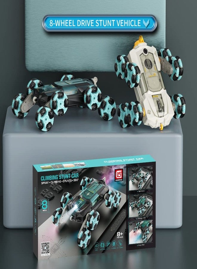 ATHLERIA 8Wd Gesture Sensing Rc Car Toys for Boy Age 8-13,2.4Ghz Remote Control Car,Racing Drift Double-Sided Stunt Car,Coolest Birthday Gift Ideas Easter Toys for Boys Girls Kids 8 9 10 11 12+ Year - Image 3