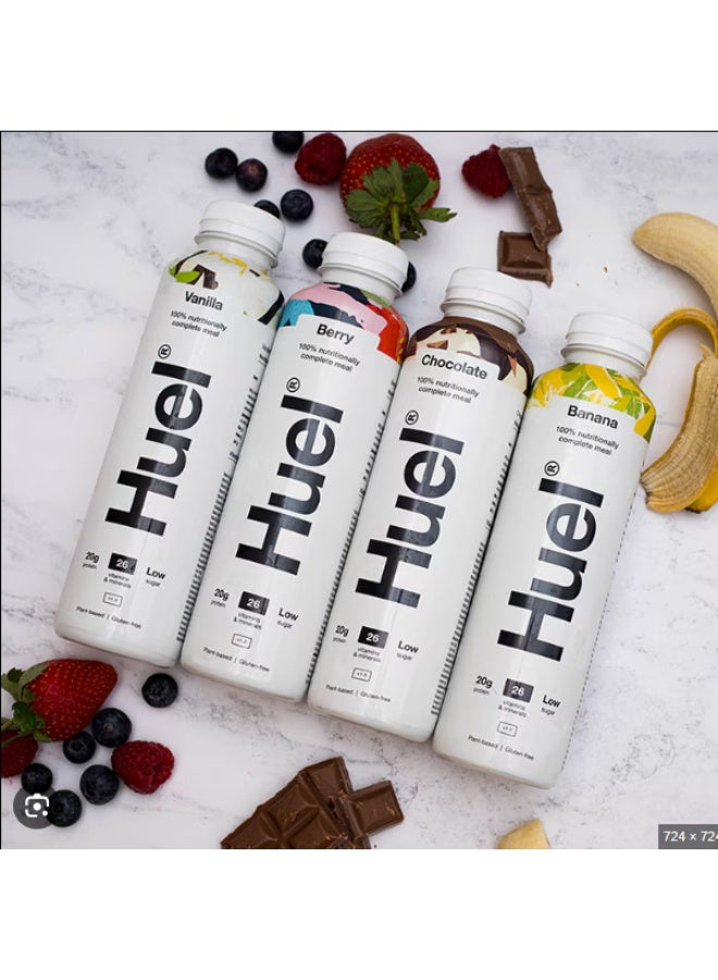 Huel Complete Meal Protein Milkshake Berry Flavor 500ml - Image 4