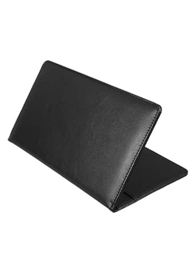 Black PU Leather Menu Binder For Restaurant Bar Hotel Cafe Wine List Holder - Image 1