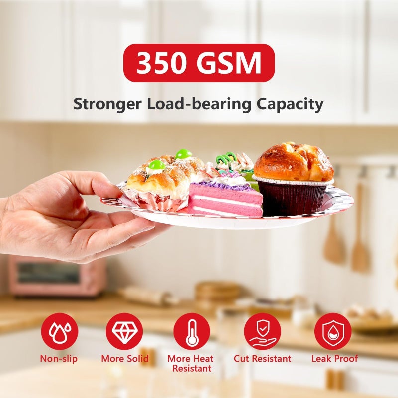 Grencian 96Pcs Race Car Two Fast Decorations 2nd Birthday Party Plates and Napkins Racing Themed Disposable Tableware Set for 2 years old Boys Transportation Birthday Party Serve 24 - Image 5