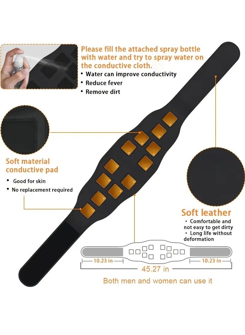 Gonice EMS Muscle Stimulator Belt for Easy and Effective Abdominal Workouts - Fitness Training Equipment for Toning and Strengthening Muscles - Image 4
