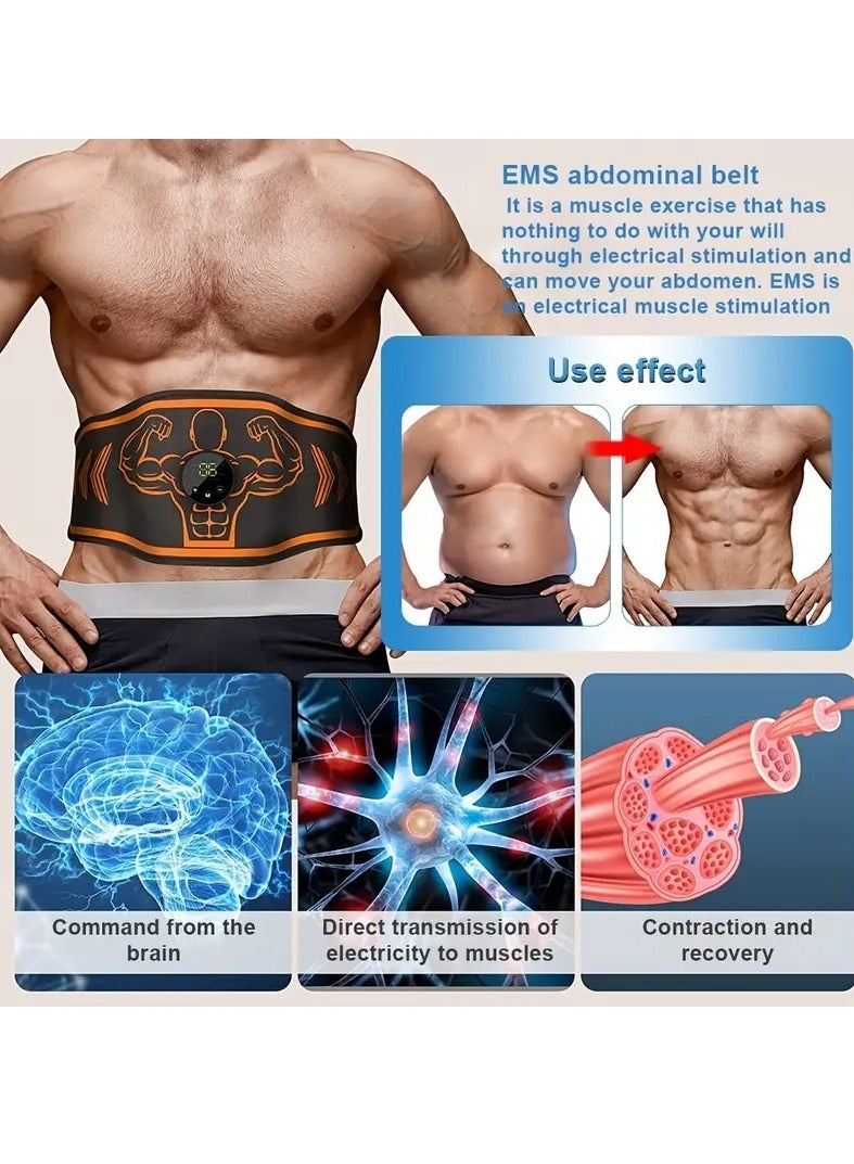 Gonice EMS Muscle Stimulator Belt for Easy and Effective Abdominal Workouts - Fitness Training Equipment for Toning and Strengthening Muscles - Image 2