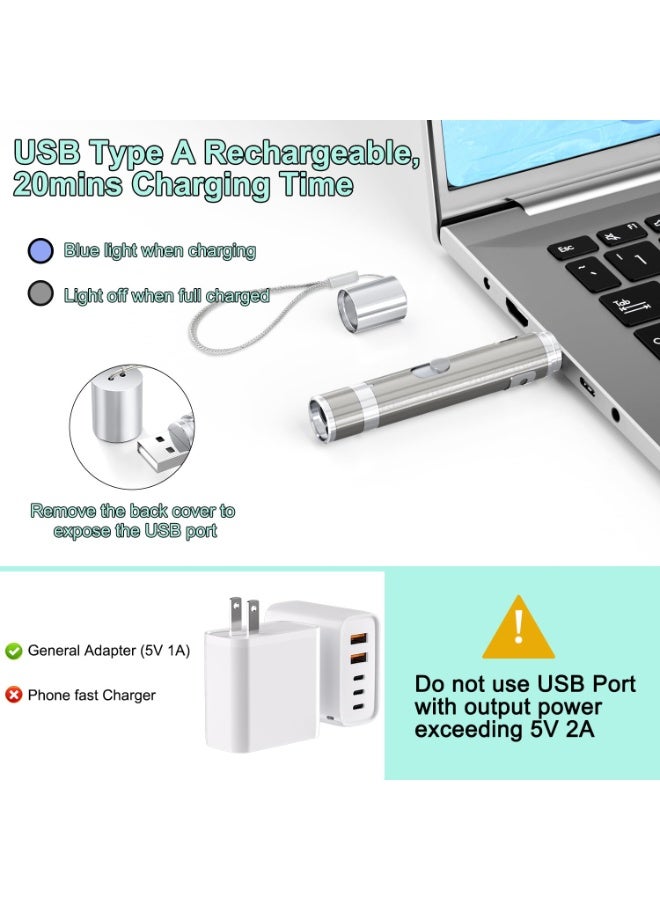 Fanski Cat Toys, USB Rechargeable Kitten Toy, 3 Light Modes & 5 Adjustable Patterns, Portable Interactive Pet Dog Cat Mouse Toy for Fun Chase Play Exercise - Image 5