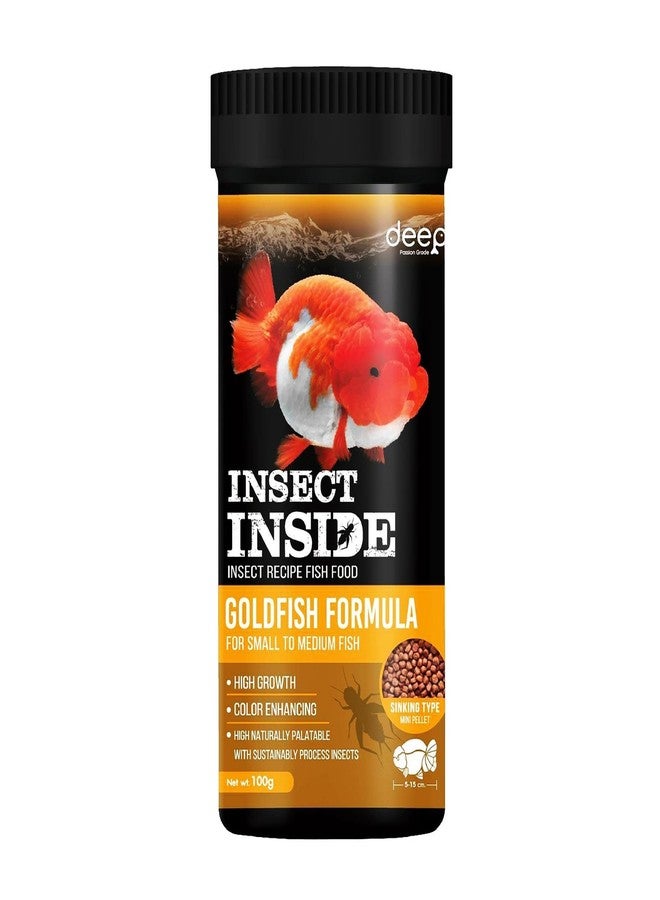 A.D.P. Deep Growth Fast & Jelly Enhancer 100 g. Goldfish Food Mini Sinking Pellet 1.5 mm, High Protein 45% Build Big Body & Color Enhancing Aquarium Baby Newborn Fry Tropical Fish Food - Image 1