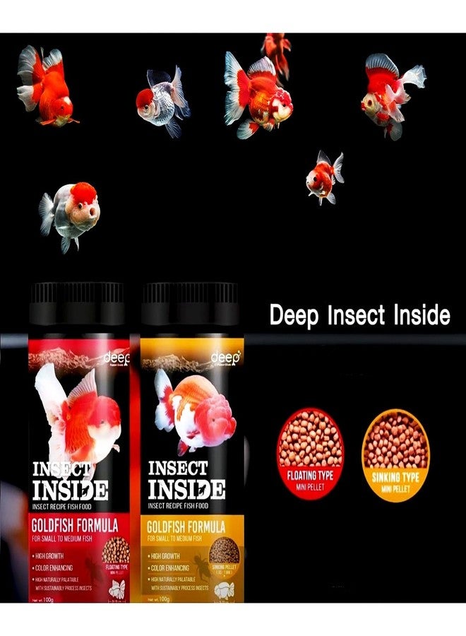 A.D.P. Deep Growth Fast & Jelly Enhancer 100 g. Goldfish Food Mini Sinking Pellet 1.5 mm, High Protein 45% Build Big Body & Color Enhancing Aquarium Baby Newborn Fry Tropical Fish Food - Image 3