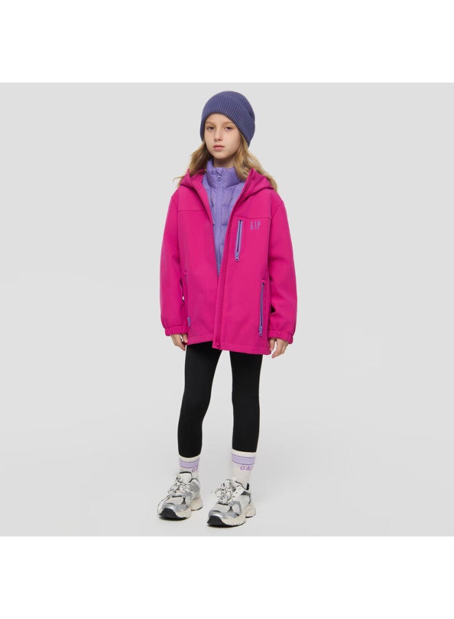 Gap Kids Autumn Water-repellent 3-in-1 Fleece Down Jacket 805257 - Image 2