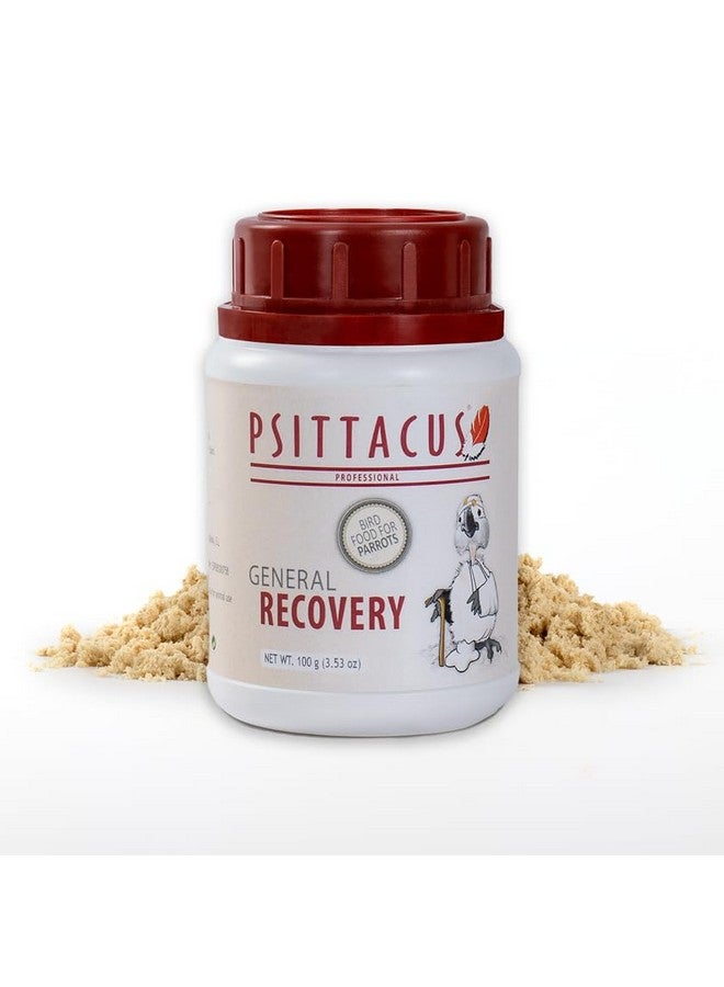 Psittacus General Recovery 100 g | Hand Feeding Formula for Sick and Injured Baby and Adult Birds, Parrots, Pigeons | Premium Food for Birds, 100% no-GMO - Image 1