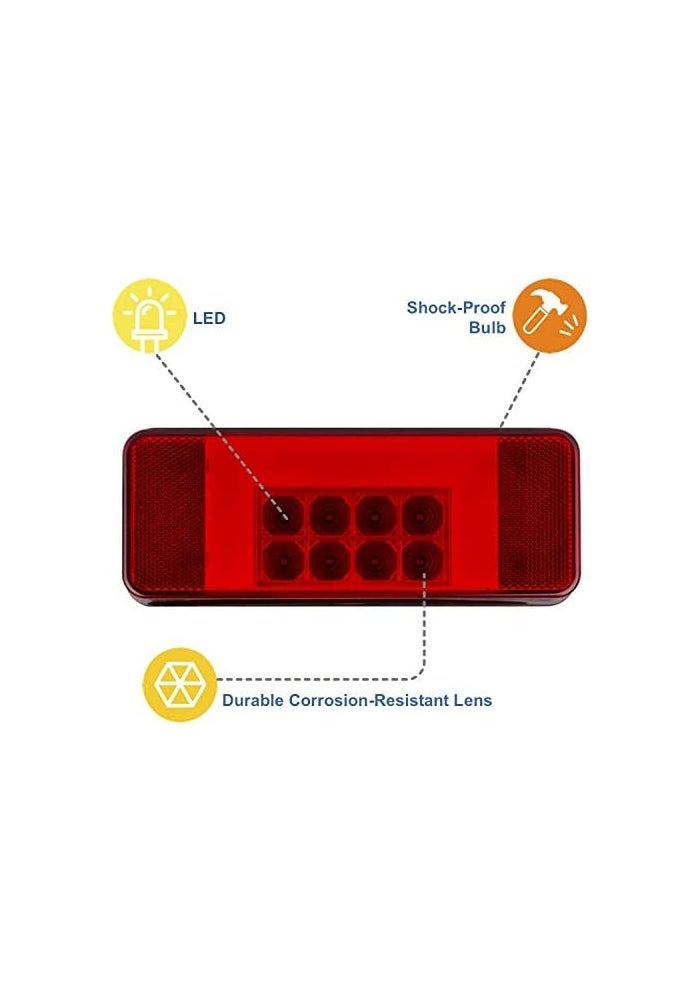 Lumitronics LED RV Combination Tail Light - Black Base - Image 4