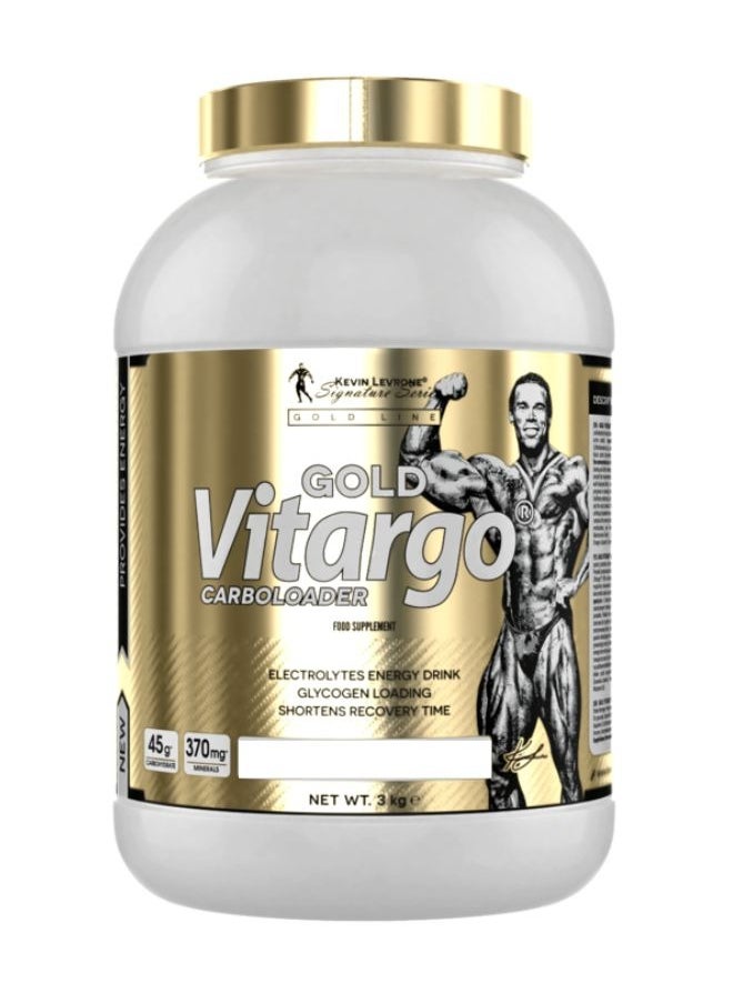 KEVIN LEVRONE Gold Vitargo Carboloader 3kg Orange Pinapple Flavor  - Image 1