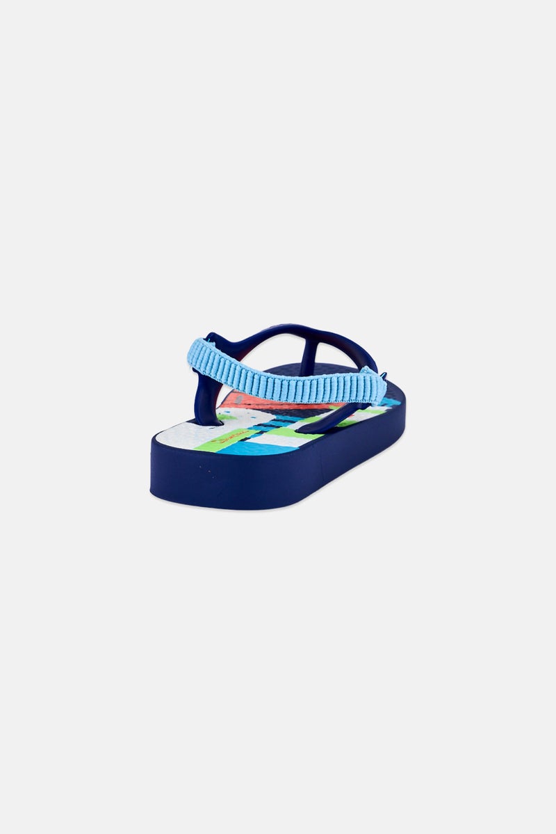 Ipanema Toddlers Boy Brand Logo Slingback Slippers, Multicolor - Image 2