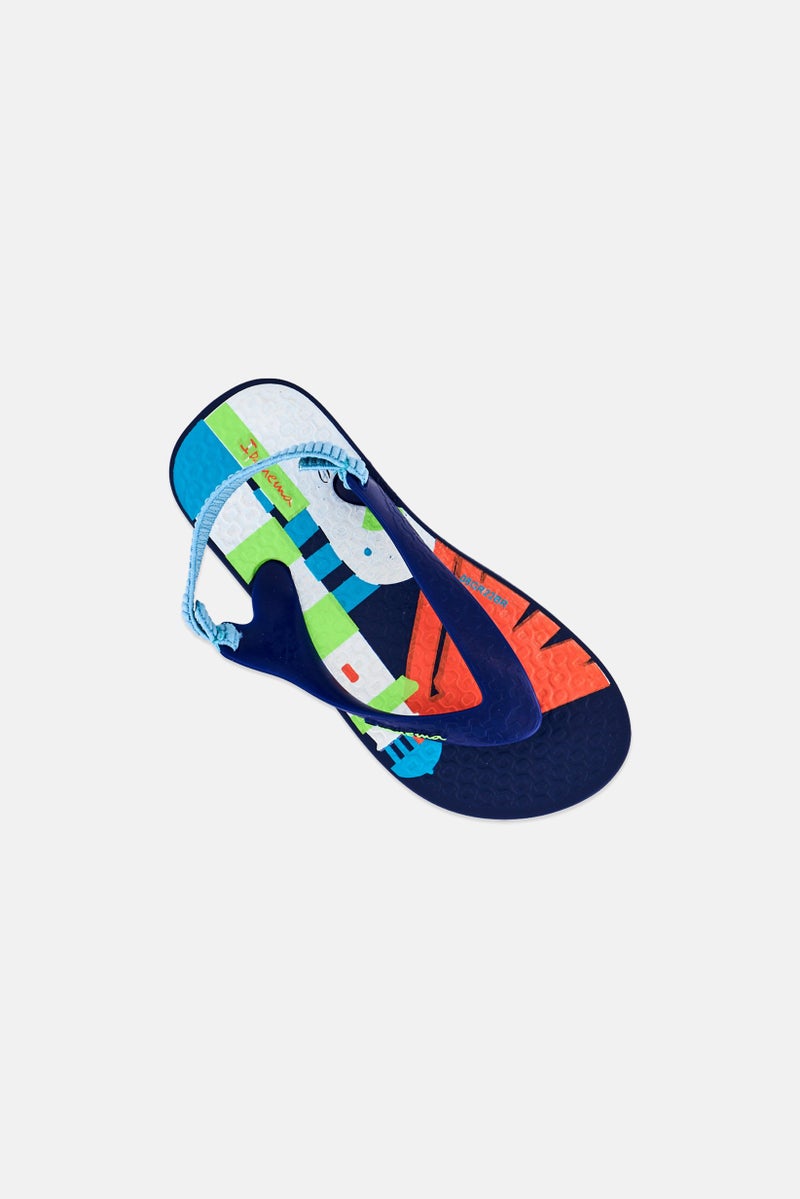 Ipanema Toddlers Boy Brand Logo Slingback Slippers, Multicolor - Image 4