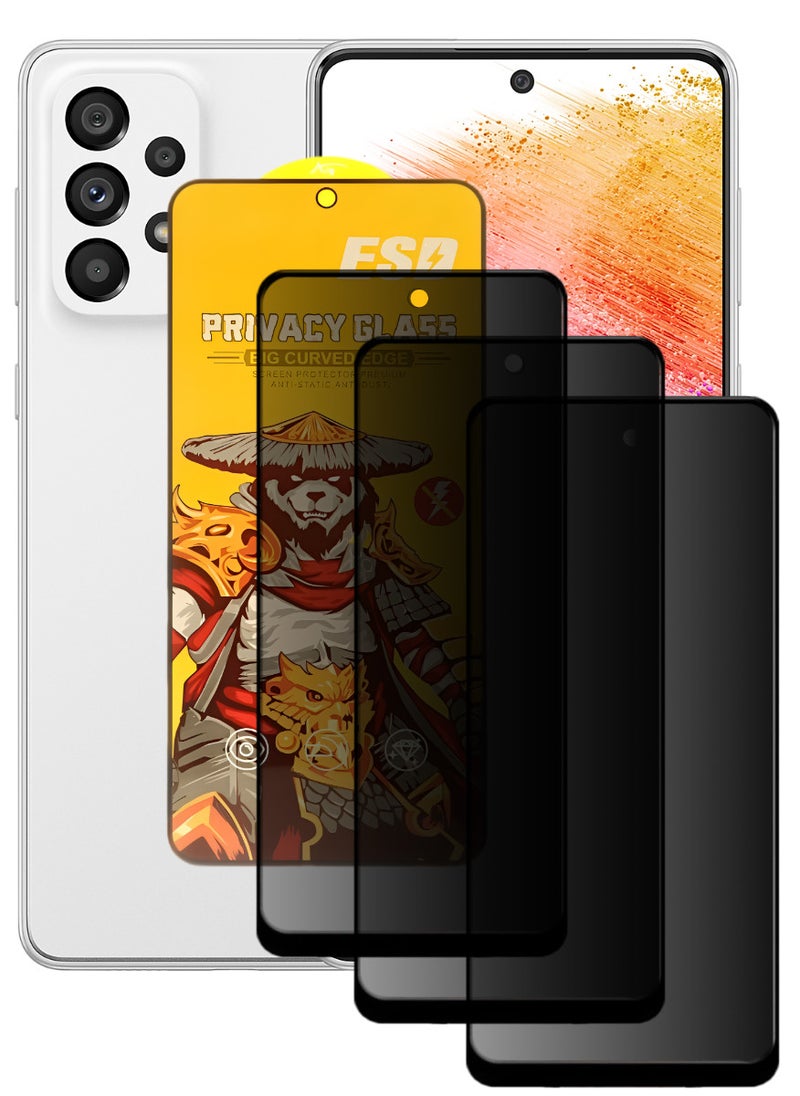 اي اس دي ثلاث قطع، واقي شاشة عالي الجودة لهاتف آسامسونج جالاكسي A72 - Image 1