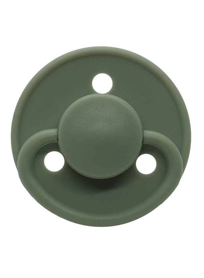 Mininor لهاية دائرية سيليكون 0M+ 2pcs أخضر صفصاف - Image 1