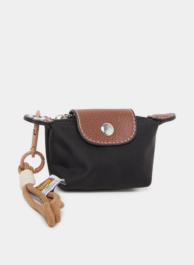 Styli Styli Black Coin Purse with Strap