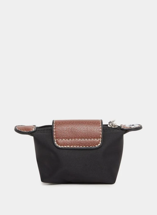 Styli Styli Black Coin Purse with Strap