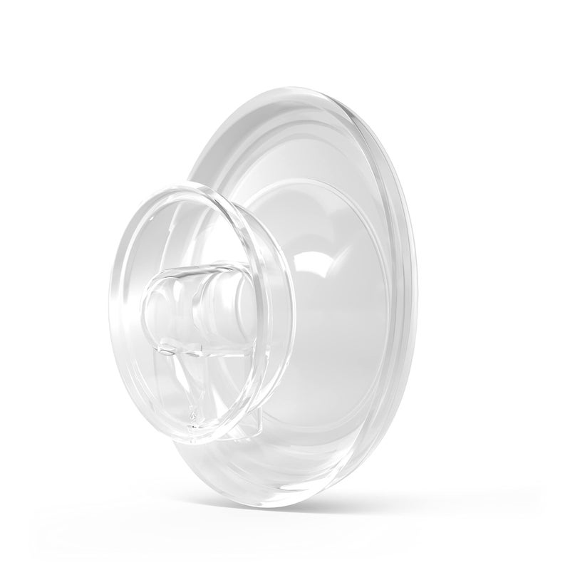 Elvie Stride Breast Pump Breast Shield - 21mm - Nipple Flange for Pumping Breast Milk - Accessories & Breastfeeding Essentials for Electric Pumps - BPA Free, Dishwasher Safe - 2 Pack - Image 1