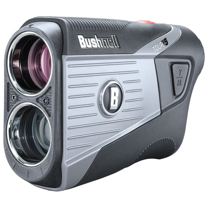 Bushnell جهاز قياس المسافة بالليزر بوشنل جولف V5 باتريوت باك، بن سيكر، جولت بصري، قاعدة مغناطيسية بايت، وضوح وسطوع من المستوى التالي، نموذج غير مائل - Image 2