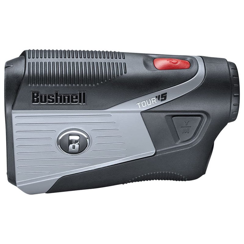 Bushnell جهاز قياس المسافة بالليزر بوشنل جولف V5 باتريوت باك، بن سيكر، جولت بصري، قاعدة مغناطيسية بايت، وضوح وسطوع من المستوى التالي، نموذج غير مائل - Image 5
