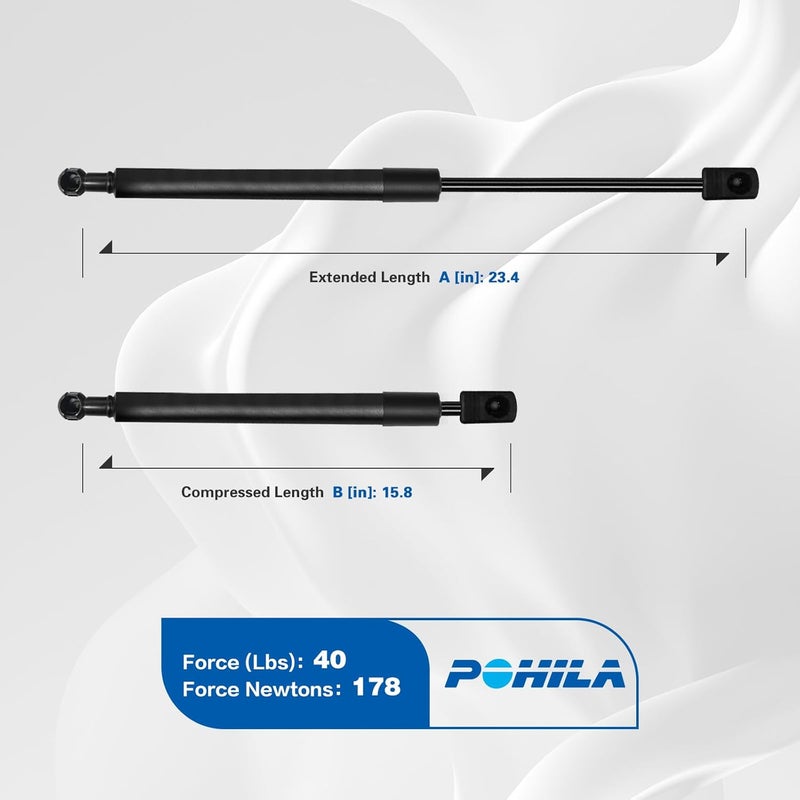 POHILA 23 Inch Gas Spring Struts for Lexus RX350/RX450h - Image 3