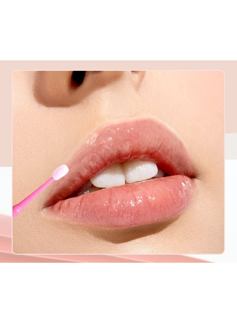 cosmiracle 100Pcs Pure Cotton Swabs, Makeup Corrector for Eyeliner, Eyeshadow & Lip Liner, Lash Application Tool, Portable Beauty Helper for Beginners - Image 4