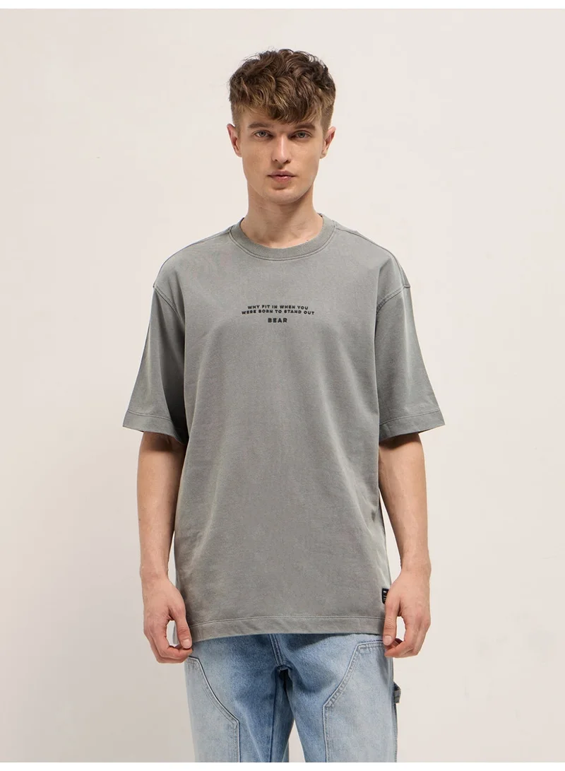 The Bear House  Men’s Short Sleeve T-Shirt | Casual, Comfortable & Stylish Everyday Wear | Perfect for Work, Travel, or Relaxed Outfits | Versatile All-Season Essential for Any Occasion for Men | Best Price UAE