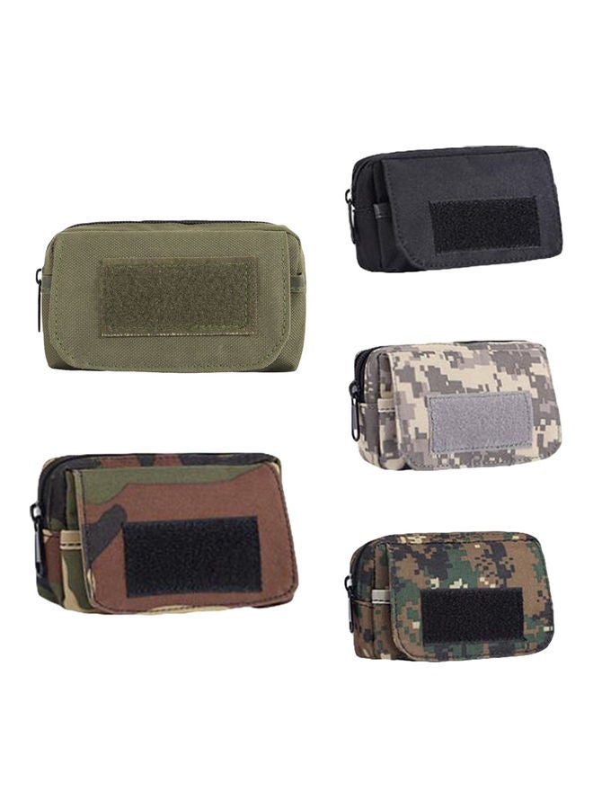 NIBEMINENT Outdoor Tactical Molle Camo Waist Bag Waterproof Phone Pouch Pocket Pack 20 x 10 20cm  - Image 4