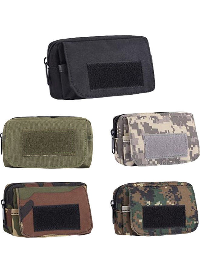NIBEMINENT Outdoor Tactical Molle Camo Waist Bag Waterproof Phone Pouch Pocket Pack 20 x 10 20cm  - Image 3