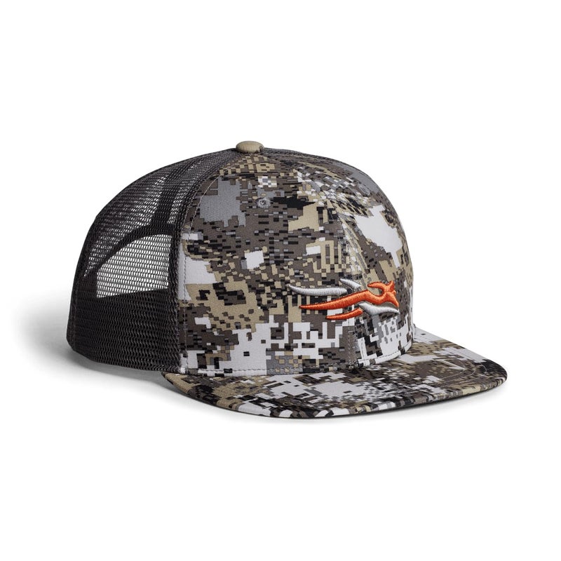 SITKA Gear Men's Standard Trucker Breathable Mesh Hunting Cap-One Size Fits All, Whitetail : Elevated II, OSFA - Image 1