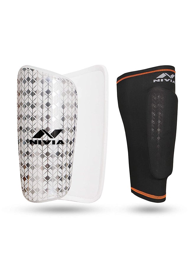 Nivia - Classic Shin Guards with Sleeves (M) - Image 1