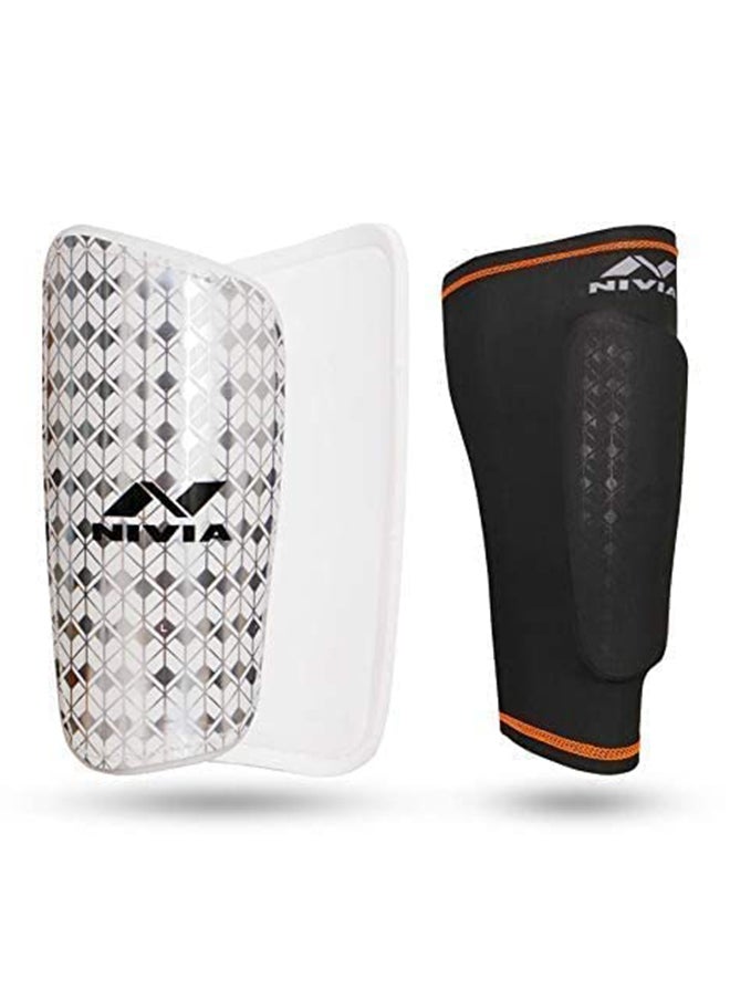 Nivia - Classic Shin Guards with Sleeves (M) - Image 1