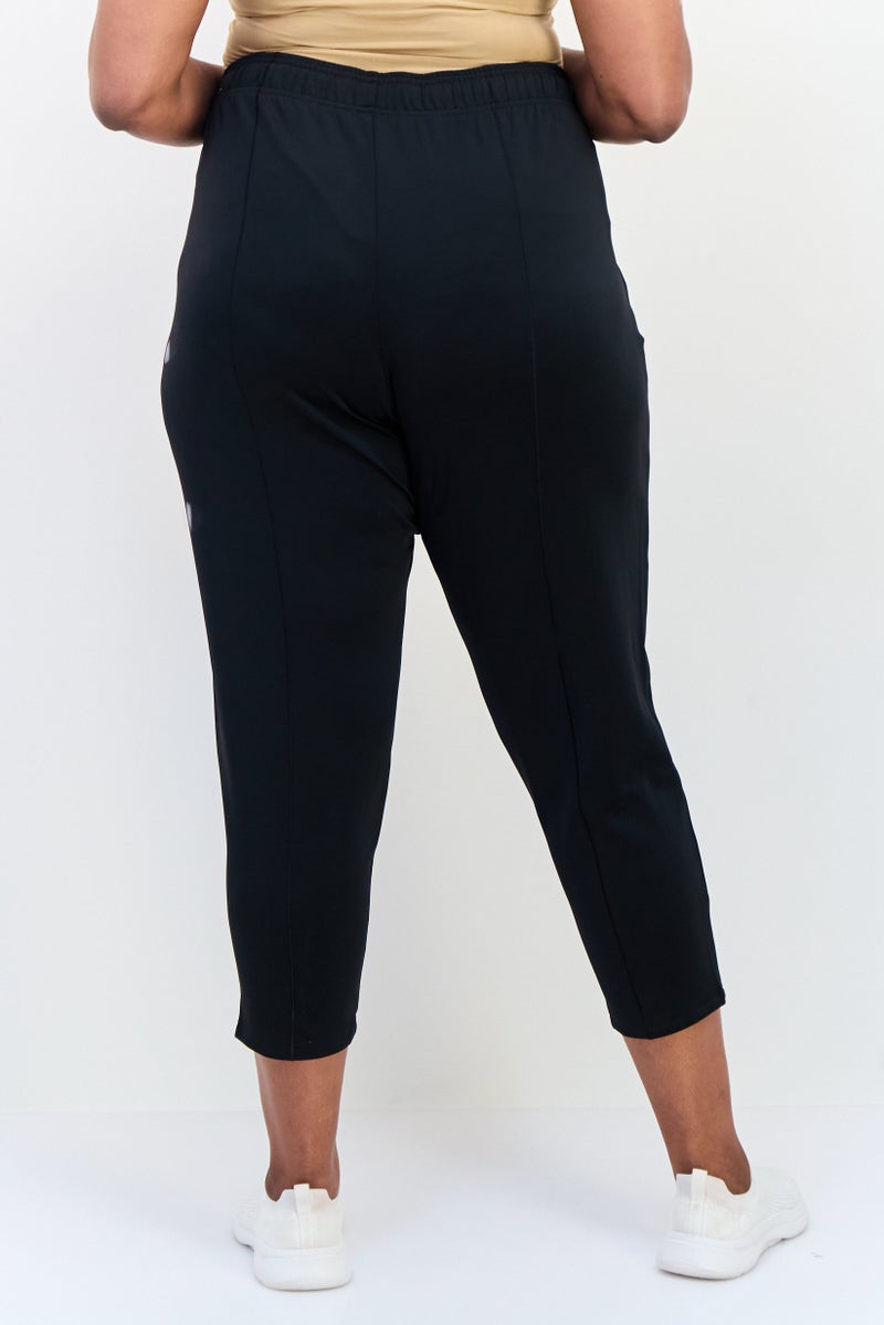Adidas Women Plus Size Outdoor Track Pants, Black - Image 3