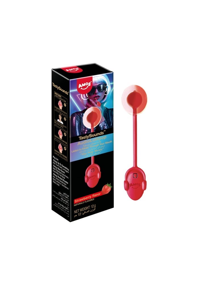 Musical Lollipop, Strawberry - 12g, China