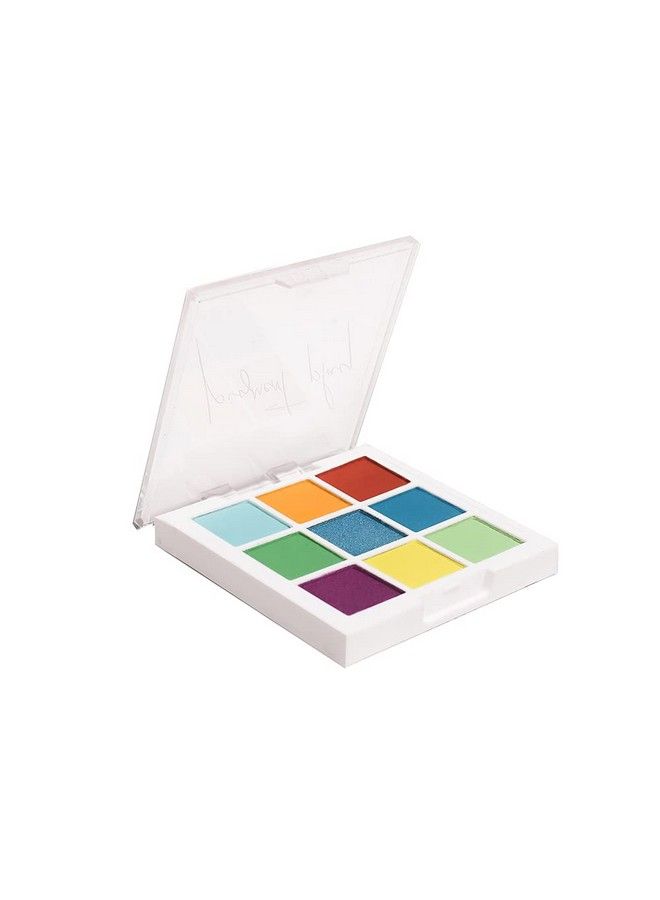 Pigment Play لوحة ظل بطل الملعب 9 درجات مختارة من الظلال المختلفة ذات الألوان المطفية والظلال اللامعة وأوراق اللمعان لظلال العيون الذهبية والليلكية الحقول 9 جرام (سكاي بلو) - Image 4