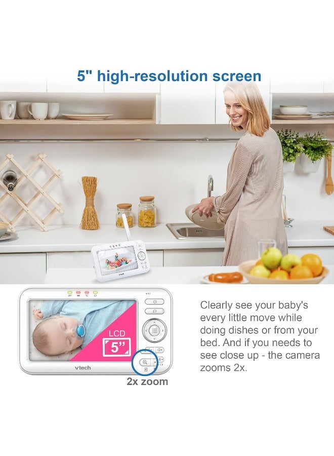 VTech [Upgraded] VM5463-2 Video Baby Monitor - Image 3