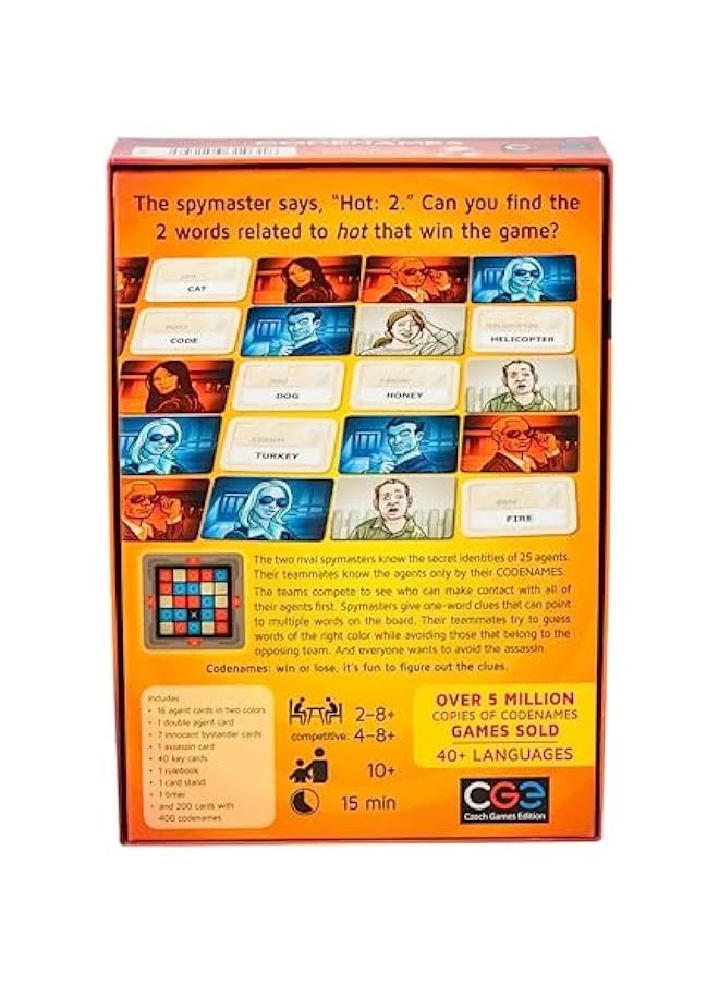 Codenames - The Ultimate Board Game for Fun and Strategy