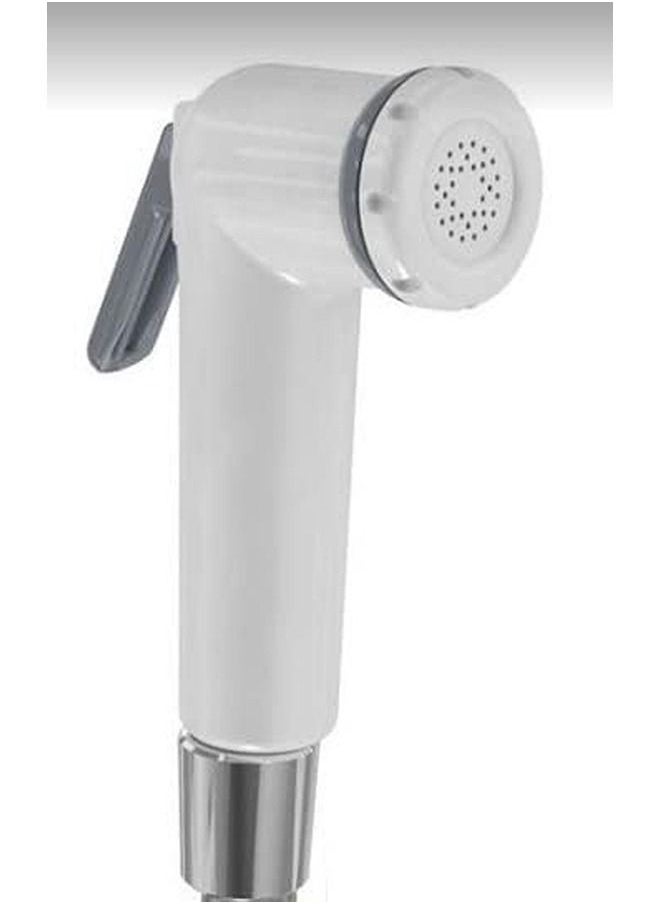 Generic - Bidet Shower, Handheld Sprayer, Travel Bidet Set - Portable (White) with Extra Long 10 Meter Hose Easy to Install, Code 501TR (Up to 10 Meters from Farthest Point with Large Pressure Bearing) - 9 Piec - Image 1