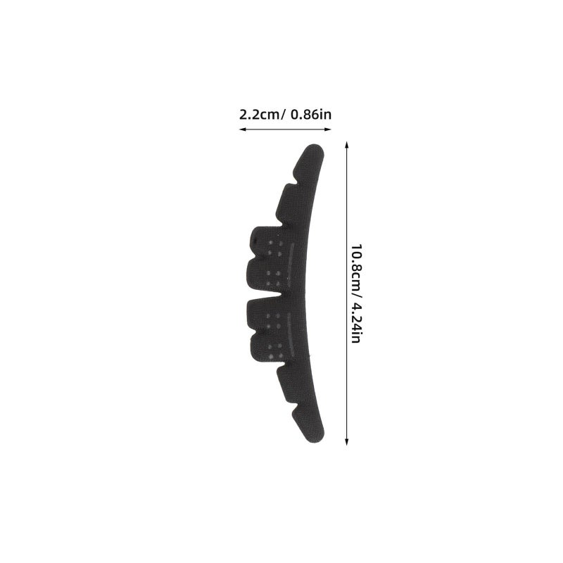 4 Pairs Non-Slip High Heel Pads Forefoot Cushions Invisible Adhesive Shoe Grips Skin Tone - Image 3