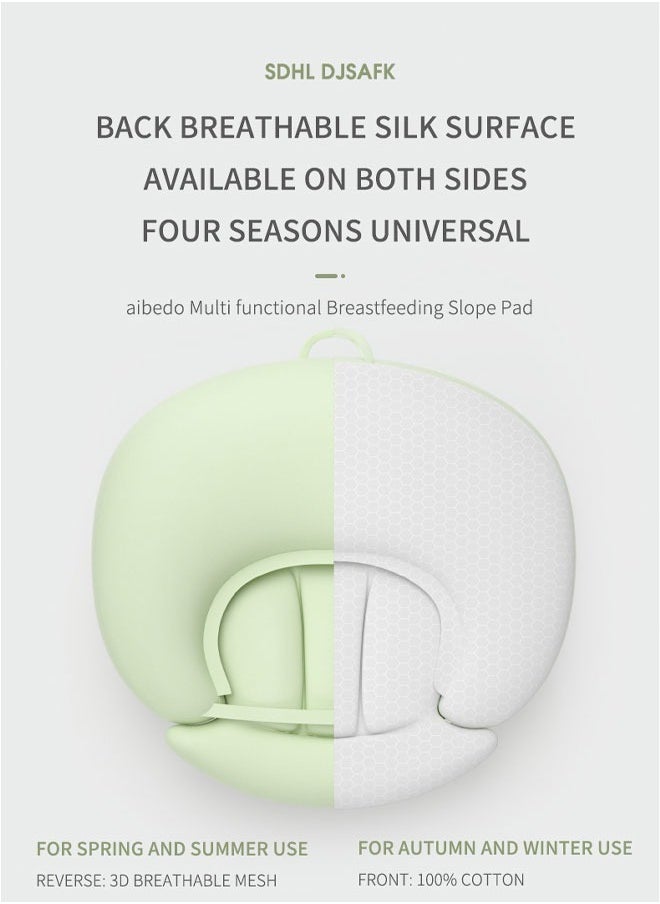 oldlaiben - Baby Nursing Pillows for Breastfeeding, Nursing Pillow and Positioner for Breastfeeding Baby Support and Propping, Baby Wedge Pillow, Feeding Pillows for Reflux Baby Sleep - Image 1
