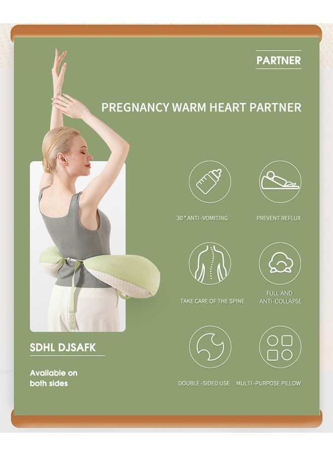 oldlaiben - Baby Nursing Pillows for Breastfeeding, Nursing Pillow and Positioner for Breastfeeding Baby Support and Propping, Baby Wedge Pillow, Feeding Pillows for Reflux Baby Sleep - Image 1