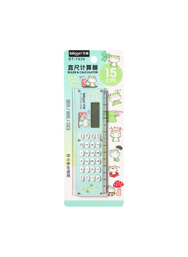 Ruler Calculator For Fourth Grade Students, Grade 4, Grade 5 And Grade 6 Can Be Brought Into The Examination Room Mini Electronic Gift Calculator