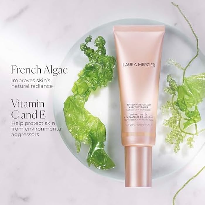 Laura Mercier Tinted Moisturizer Light Revealer Natural Skin Illuminator with SPF 25: All Day Hydration, Ultra-Sheer Coverage, Luminous & Radiant Finish, Skin Tint - Image 5