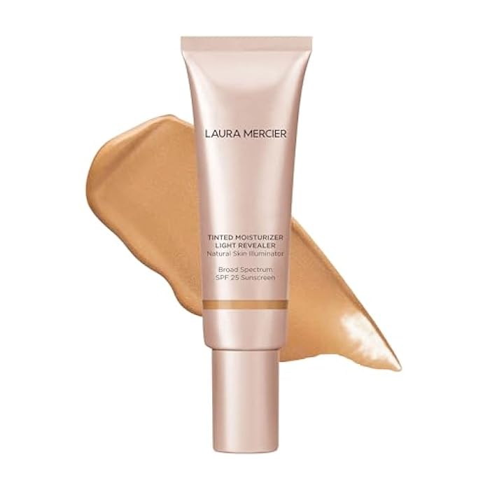 Laura Mercier Tinted Moisturizer Light Revealer Natural Skin Illuminator with SPF 25: All Day Hydration, Ultra-Sheer Coverage, Luminous & Radiant Finish, Skin Tint - Image 1