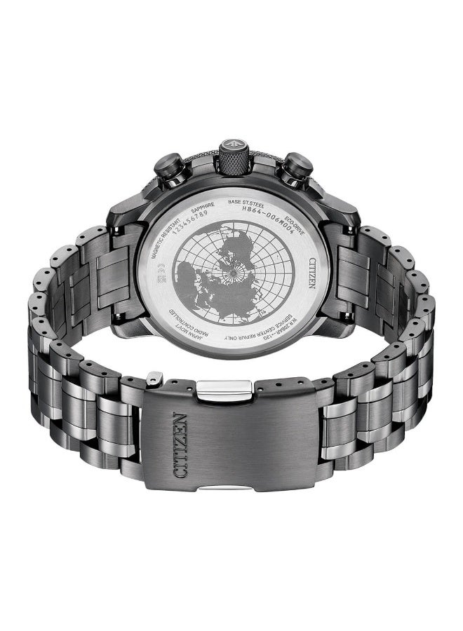 CITIZEN Citizen Promaster Sky BY3005-56G Men’s Watch, Satellite Wave GPS Black Dial 47.5mm Titanium Case 200M WR Eco-Drive - Image 3