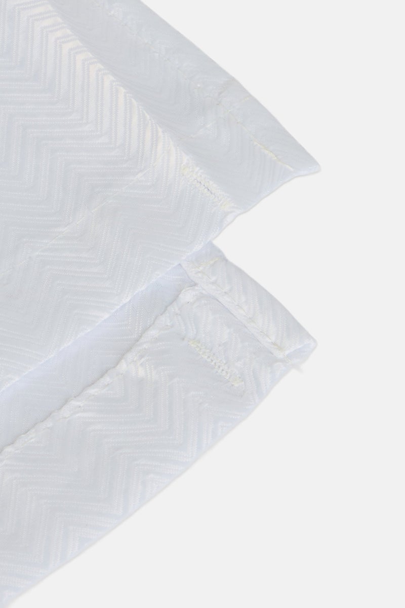 YOTO Textured Shower Curtain Liner, White - Image 3