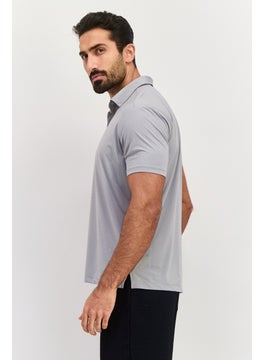 Men Sportswear Fit Short Sleeves Performance Polo Shirt, Grey - pzsku/Z23B5384674D12F4EADD1Z/45/_/1737641873/803d779e-953a-4fae-830f-9e4c61cff2e2