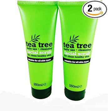 Tea Tree Facial Scrub 250ml Pack of 2