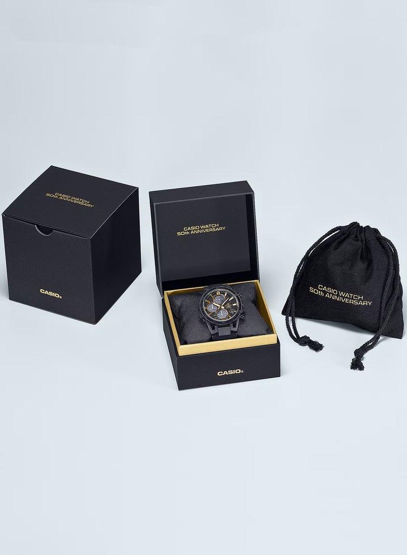 CASIO ساعة يد للرجال من إيديفيس 50th Anniversary Edition EFS-S640ZE-1ADR - Image 5