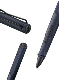 LAMY Safari Note+ iPad Tablet Stylus Steel Black (Blue Tone)  - Image 2