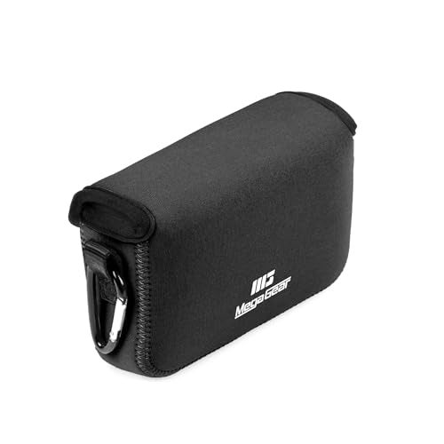 MegaGear Neoprene Camera Case for Fujifilm X100VI Stylish and Protective Digital Photography Bag Black - Image 1