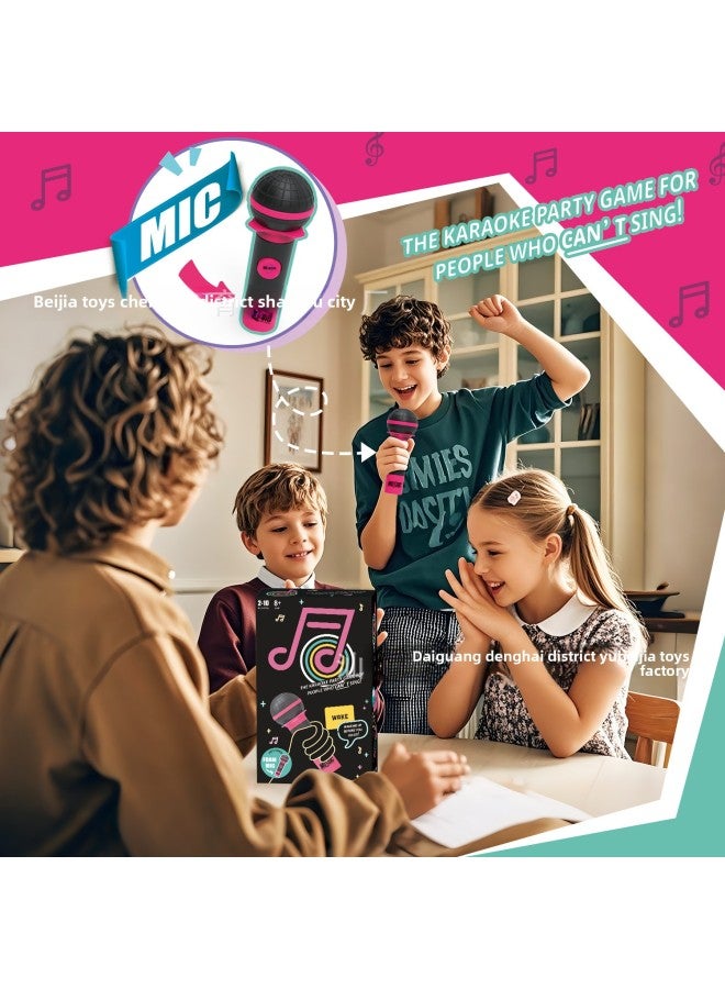 لعبة Wheat Grab The Mic Family Karaoke Game Karaoke Board Game - اللون: Bad Singer [صندوق الألوان]--9902 - Image 3